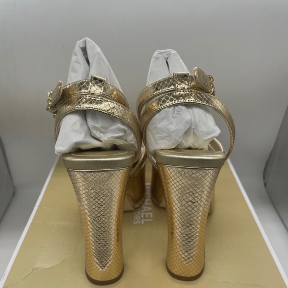 Michael Kors Women's Paola Platform Heeled Sandal - Picture 4 of 4